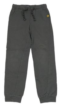 Tmavošedé lehké tepláky