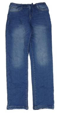 Modré teplákové skinny rifle Dunnes Stores