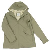 Khaki nepromokavá jarní bunda s kapucí Primark