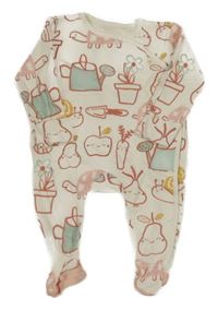 Smotanový overal s obrázkami George