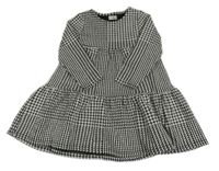 Bílo-černé vzorované šaty F&F