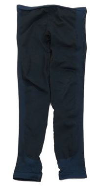 Tmavomodré thermo nohavice H&M