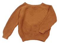 Hnedý vzorovaný sveter Primark