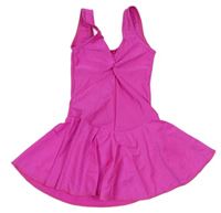 Neónově ružové cvičobné body so sukní
