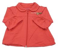 Ružová prepínaci mikina s nápisom