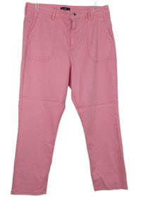 Dámske ružové elastické rifle F&F