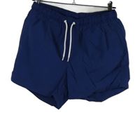 Pánske tmavomodré šušťákové plážové kraťasy C&A