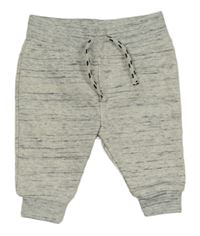 Bielo-sivé melírované tepláky Primark