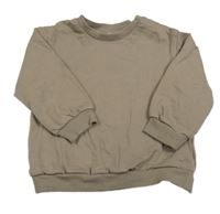 Béžová oversize mikina H&M