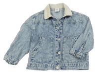 Modrá rifľová bunda Zara