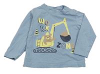 Světlermodré triko s obrázkem Orsolino