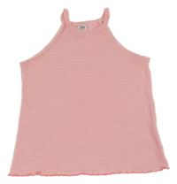 Bielo-ružový top Zara