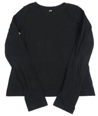 Čierne tričko H&M