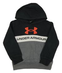 Černo-šedá mikina s kapucí Under Armour
