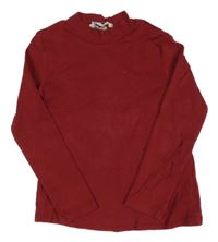 Karmínové tričko H&M