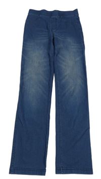 Modré džegíny H&M