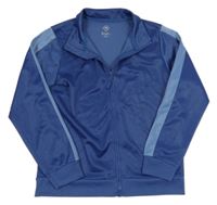 Modrá prepínaci športová mikina Tex