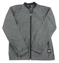 Tmavosivá plátenná bunda Mono