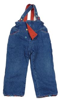 Modré na traké podšité rifle