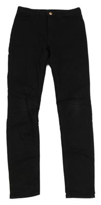 Černé skinny fit rifle H&M