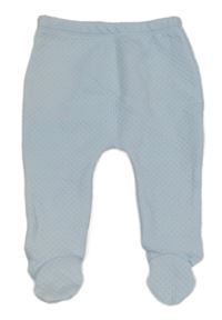 Světlemodré vzorované vyteplené polodupky Matalan