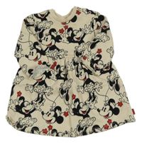 Smotanové teplákové šaty s Minnie George