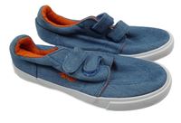 Modro-bílé textilno/gumové tenisky  CRAFTED vel. 31