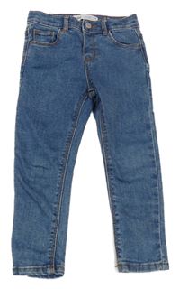 Modré skinny rifle ZARA