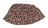 Staroružový plátenný klobúk s leopardím vzorom H&M