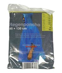 Nové - Modrá pláštěnka - pončo Woolworth