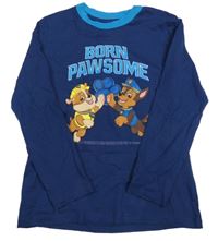 Tmavomodré triko s Paw Patrol Nickelodeon