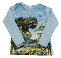 Světlemodré triko s dinosaury Infinity Kids