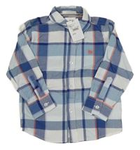 Nové - Modro-bílá kostkovaná košile Jasper Conran