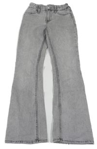 Šedé flare rifle H&M