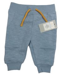 Nové - šedomodré melírované tepláky Primark