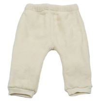 Smotanové plyšové tepláky George