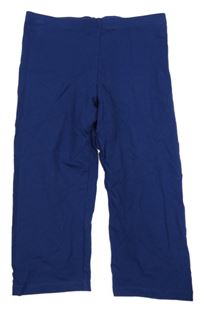 Tmavomodré crop legíny tcm