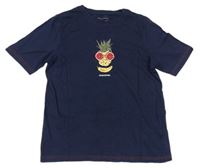 Tmavomodré tričko s ovociem Craghoppers