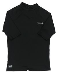 Čierne UV tričko Olaian