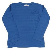 Tmavomodré pruhované tričko Minoti