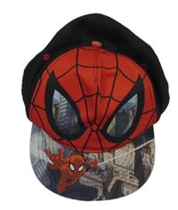 Červeno-černá kšiltovka - Spiderman H&M