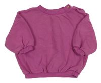 Fialová oversize mikina George