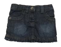 Tmavomodrá rifľová sukňa JBC