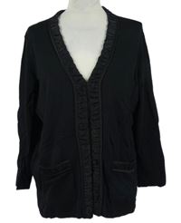 Dámsky čierny prepínaci ľahký sveter zn. Gerry Weber