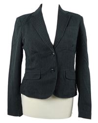 Dámské tmavomodré proužkované sako Esprit 