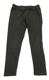 Tmavosivé legíny s fľakmi Primark