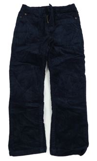 Tmavomodré manšestráky Next