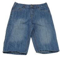 Modré riflové kraťasy Denim Co.