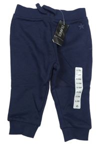 Nové - Tmavomodré tepláky s hvězdičkou Dunnes Stores