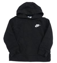 Černá mikina s kapucí Nike